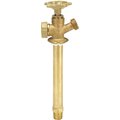 Everbilt 1/2 in. MIP and 1/2 in. SWT x 3/4 in. MHT x 6 in. Brass Anti-Siphon Frost Free Sillcock Valve VFFASPC13EB